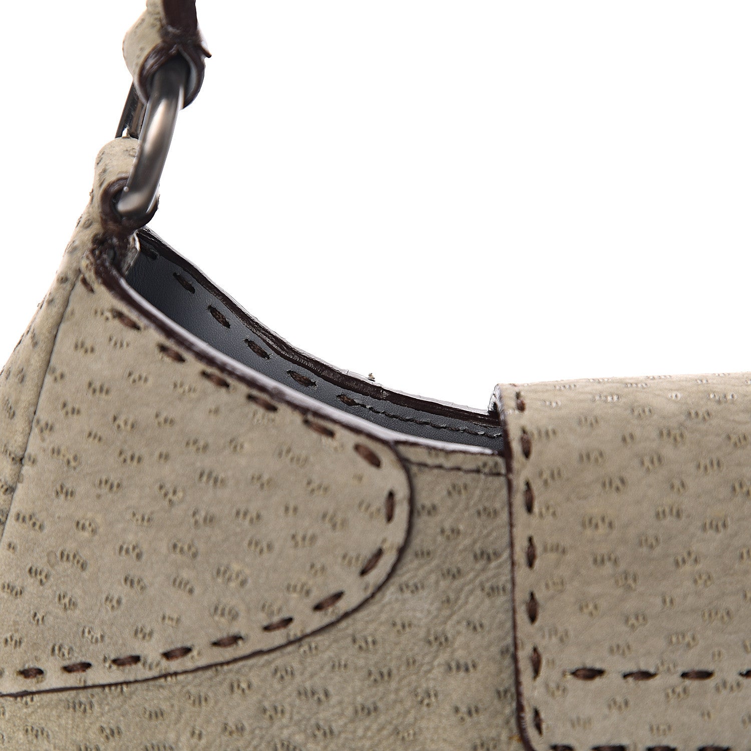 Prada Scamosciato Stitched Suede Shoulder Bag 10 of 11