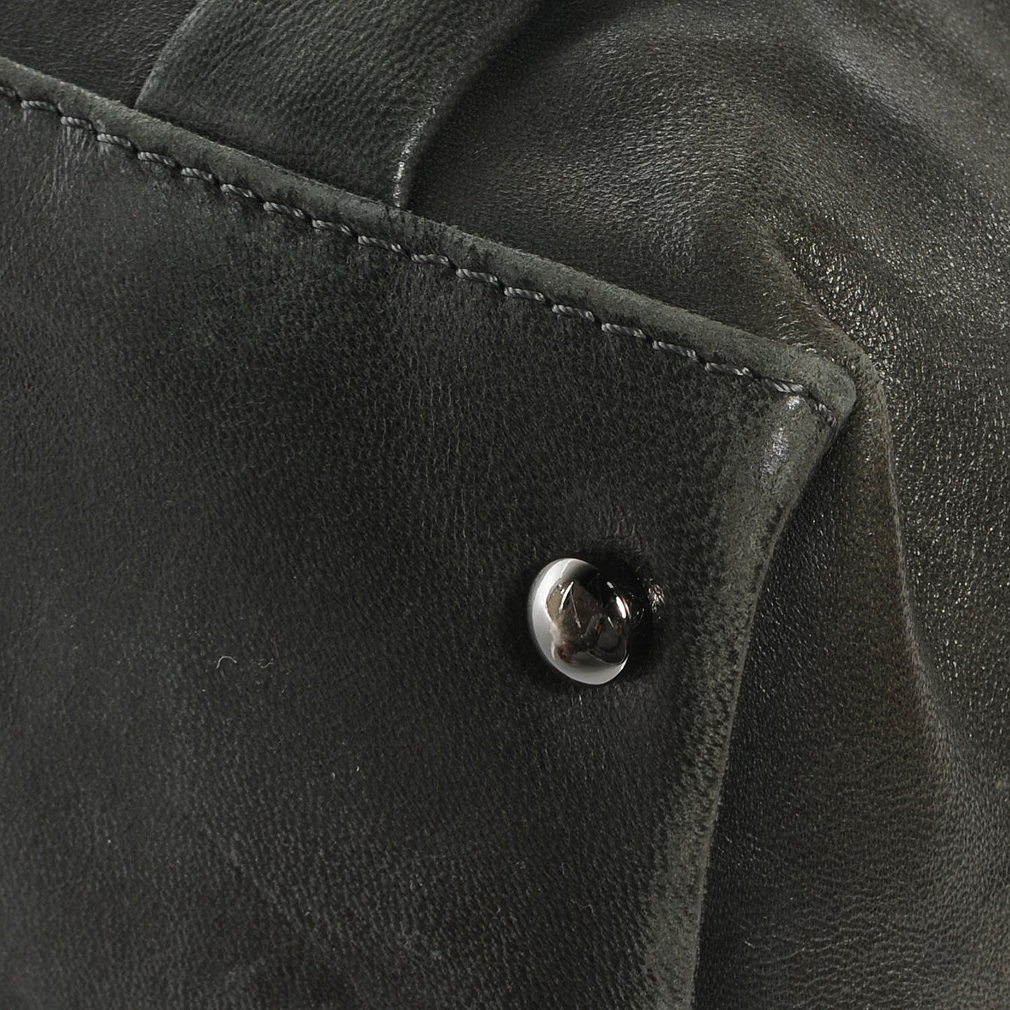 Quilted Lambskin 8 Knots Tote Grey