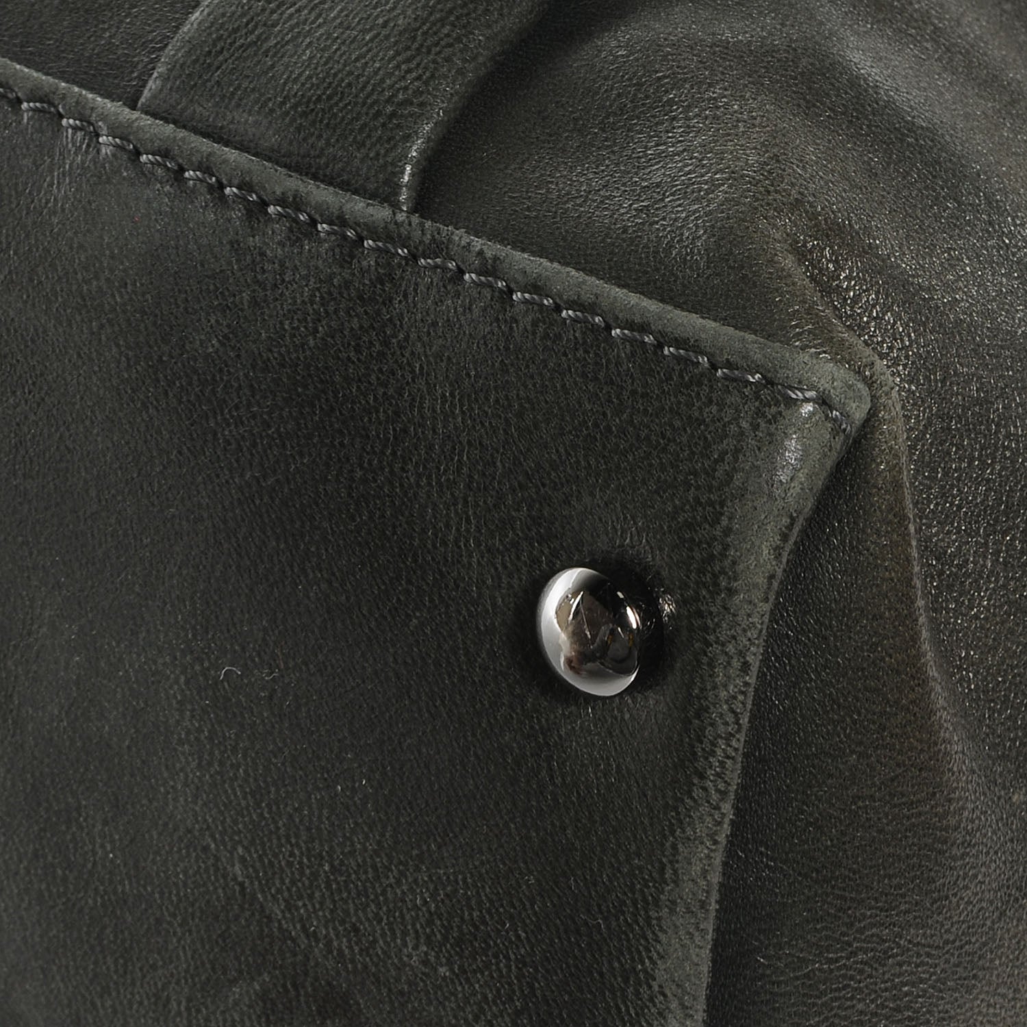 Chanel Quilted Lambskin 8 Knots Tote Grey 6 of 9