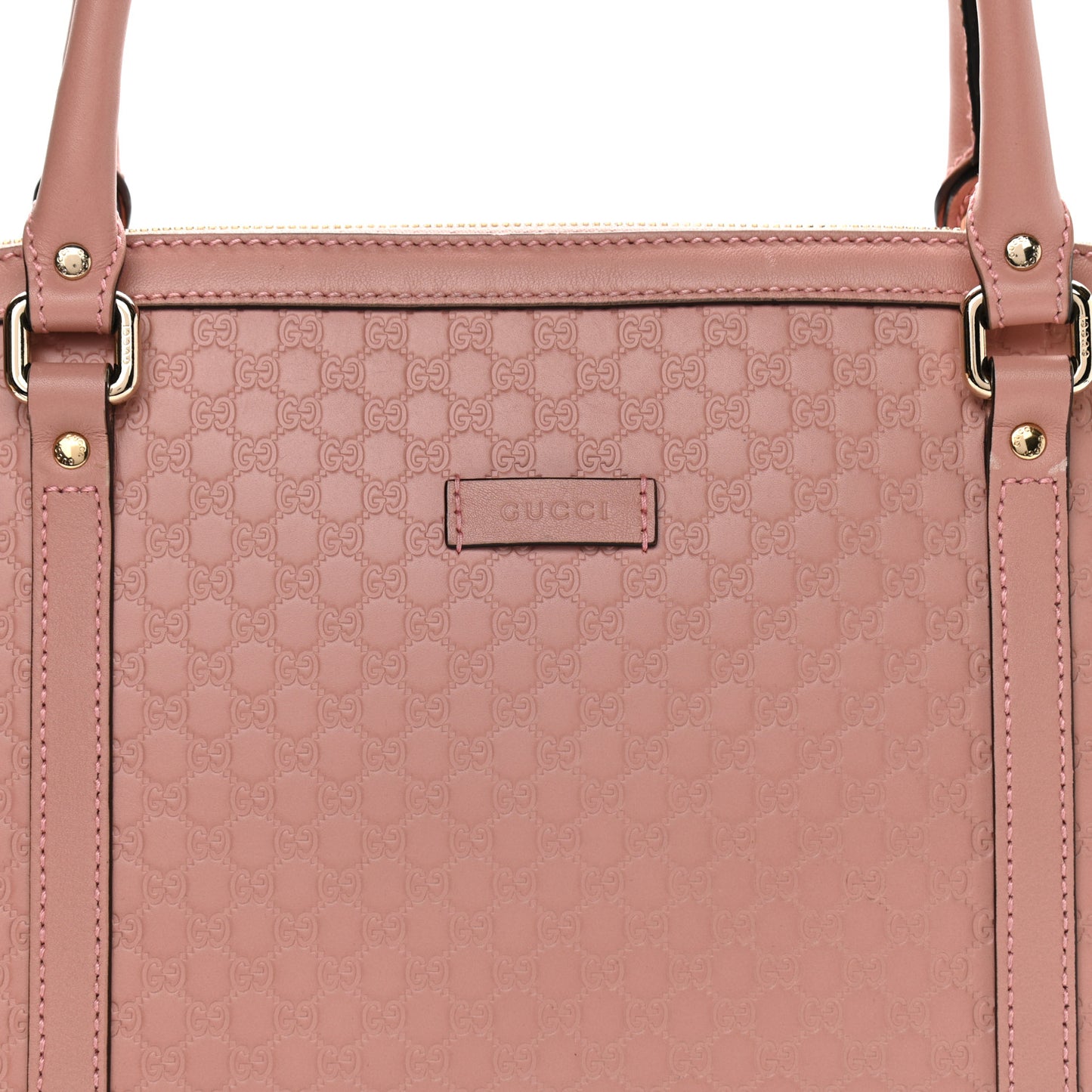Soft Microguccissima Large Dome Satchel Soft Pink