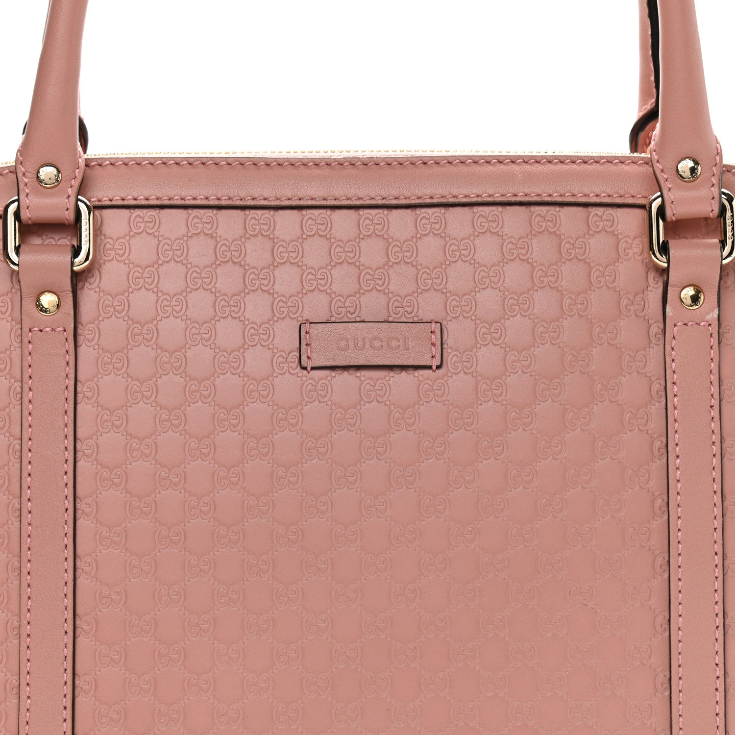 Gucci Soft Microguccissima Large Dome Satchel Soft Pink 9 of 12