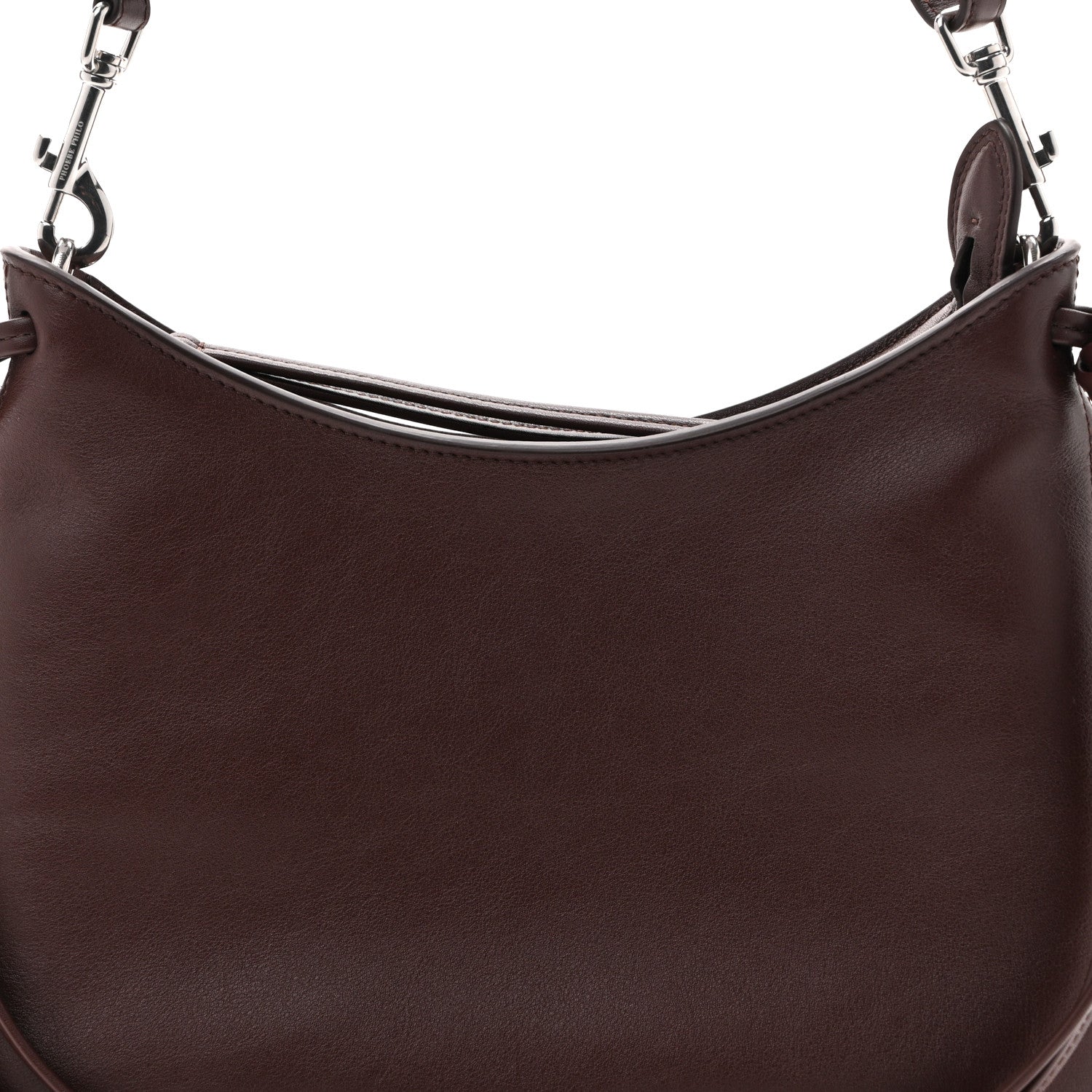 Phoebe Philo Soft Calfskin Small Gig Bag Cognac 8 of 10
