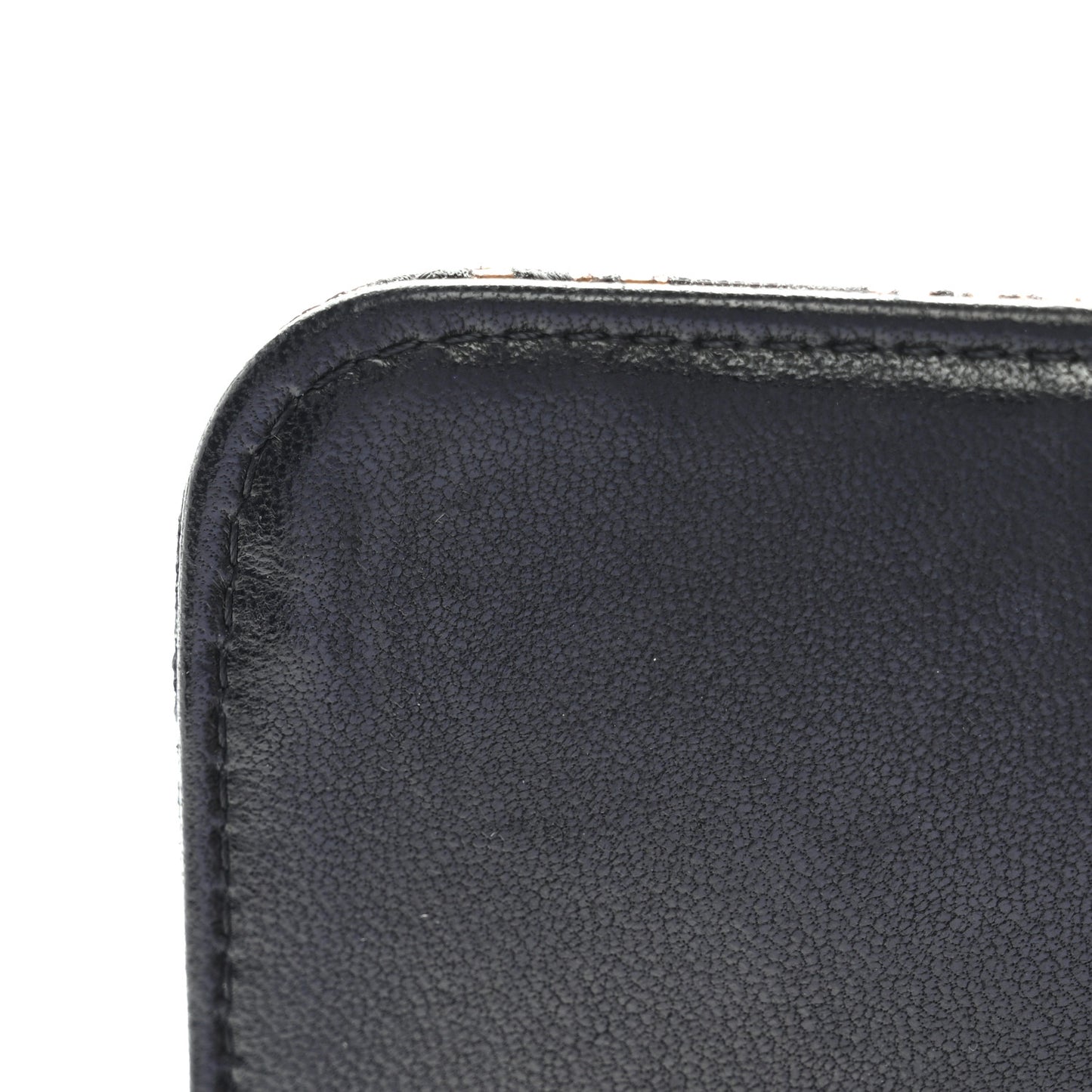 Metallic Tweed Quilted Clutch Black Gold