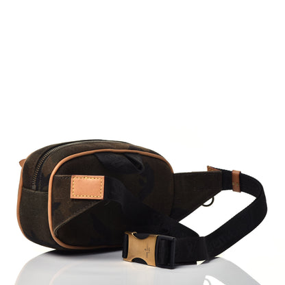 Louis Vuitton X SUPREME Canvas Camouflage Bumbag 3 of 9
