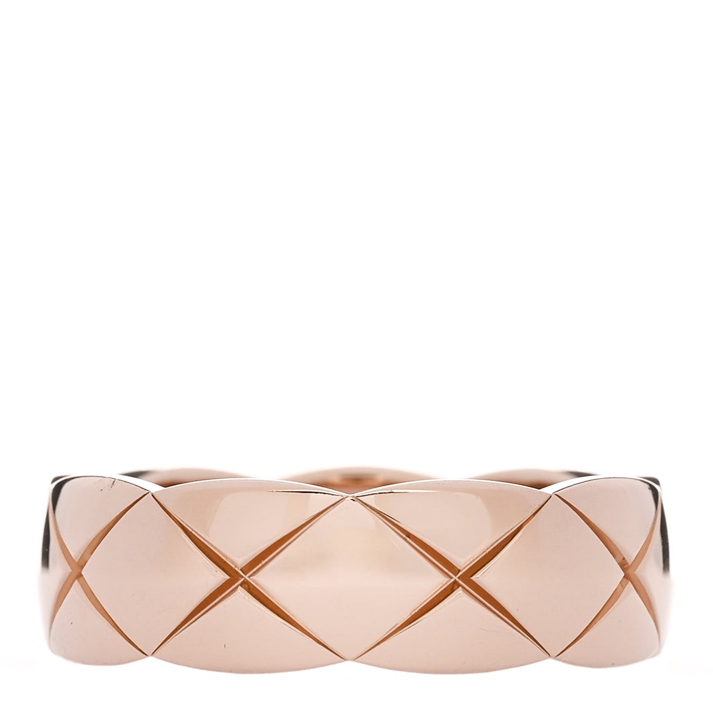 18K Beige Gold Small Coco Crush Ring 57 8