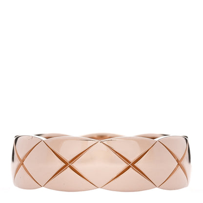 Chanel 18K Beige Gold Small Coco Crush Ring 57 8 3 of 5