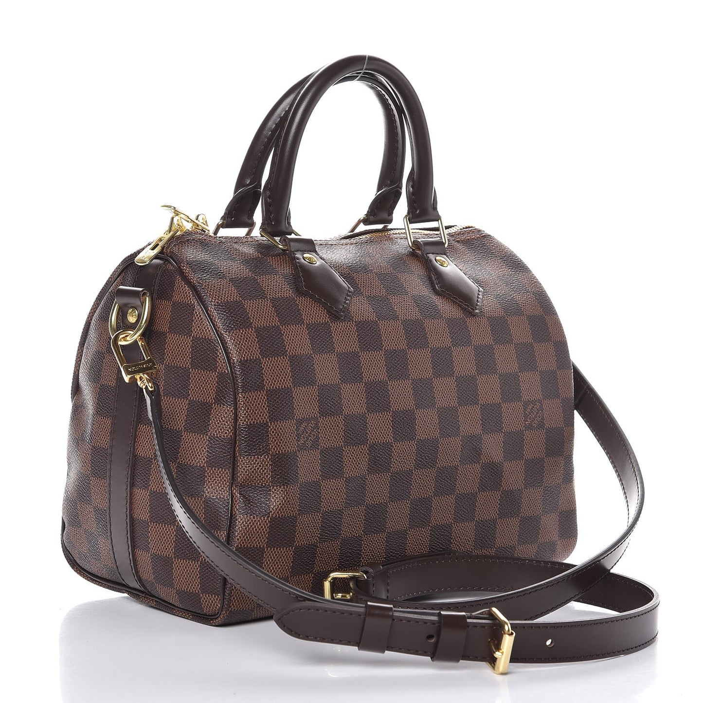Damier Ebene Speedy Bandouliere 25
