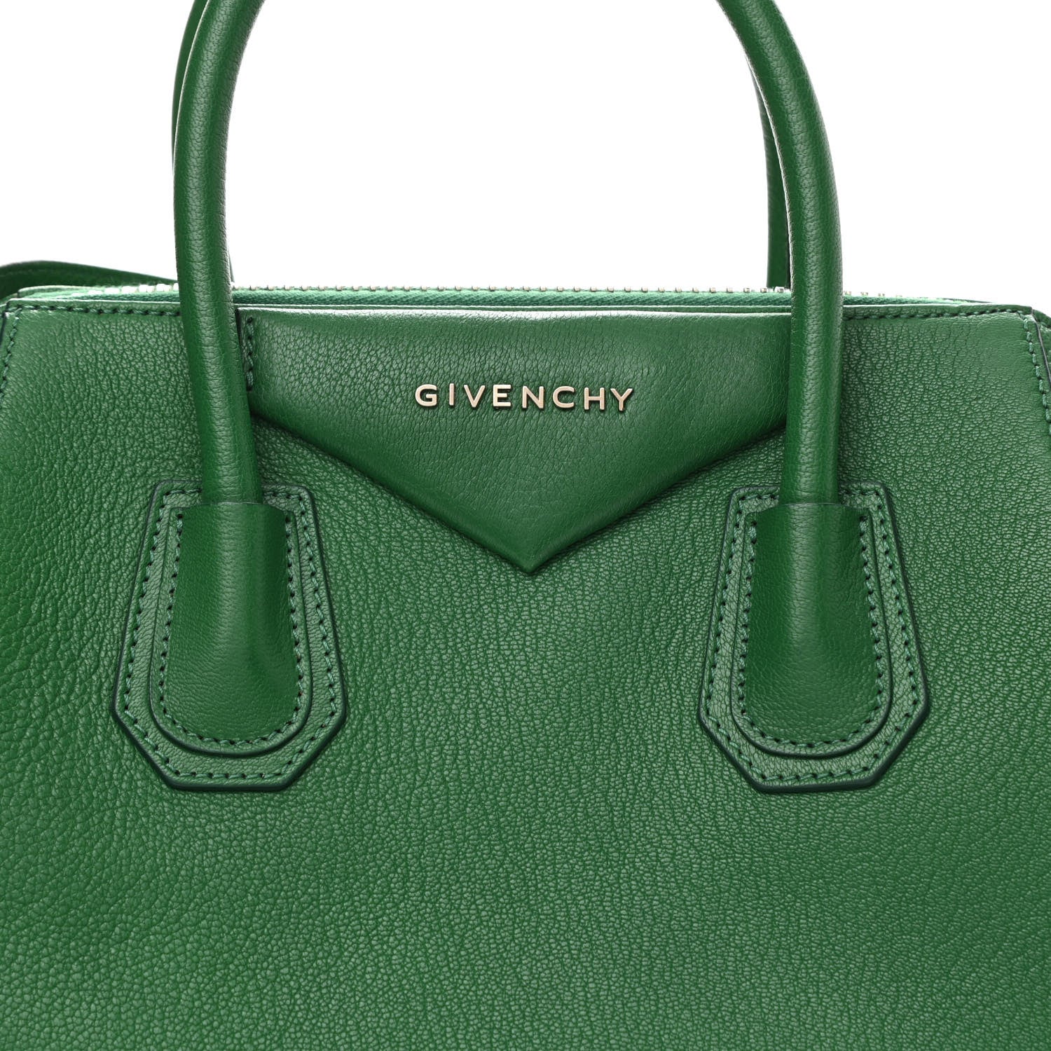 Givenchy Sugar Goatskin Small Antigona Emerald 8 of 12