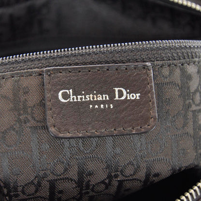 Christian Dior Calfskin Cannage Stitched Large East West Lady Dior Brown 8 of 9