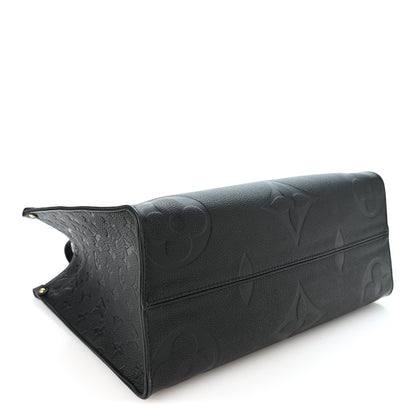 Louis Vuitton Empreinte Monogram Giant Onthego MM Black 4 of 9