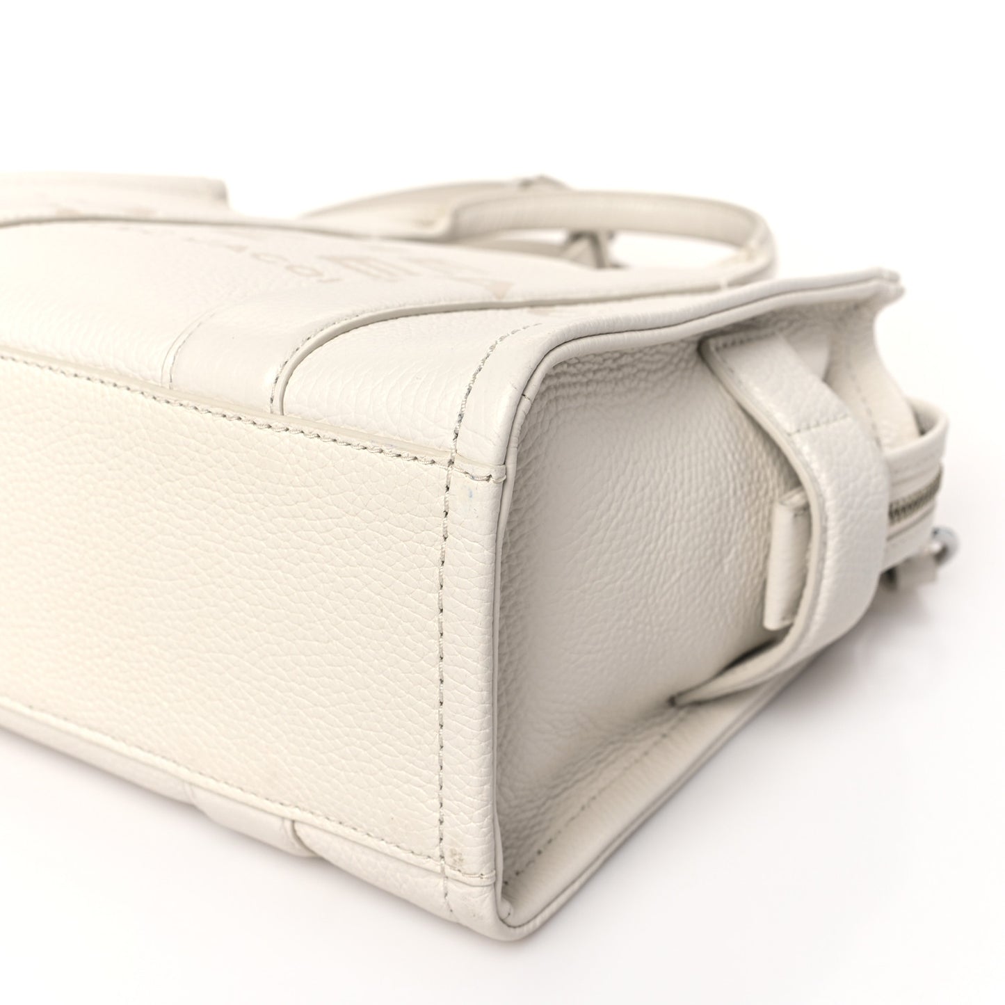 Grained Calfskin Small The Tote Bag Cotton