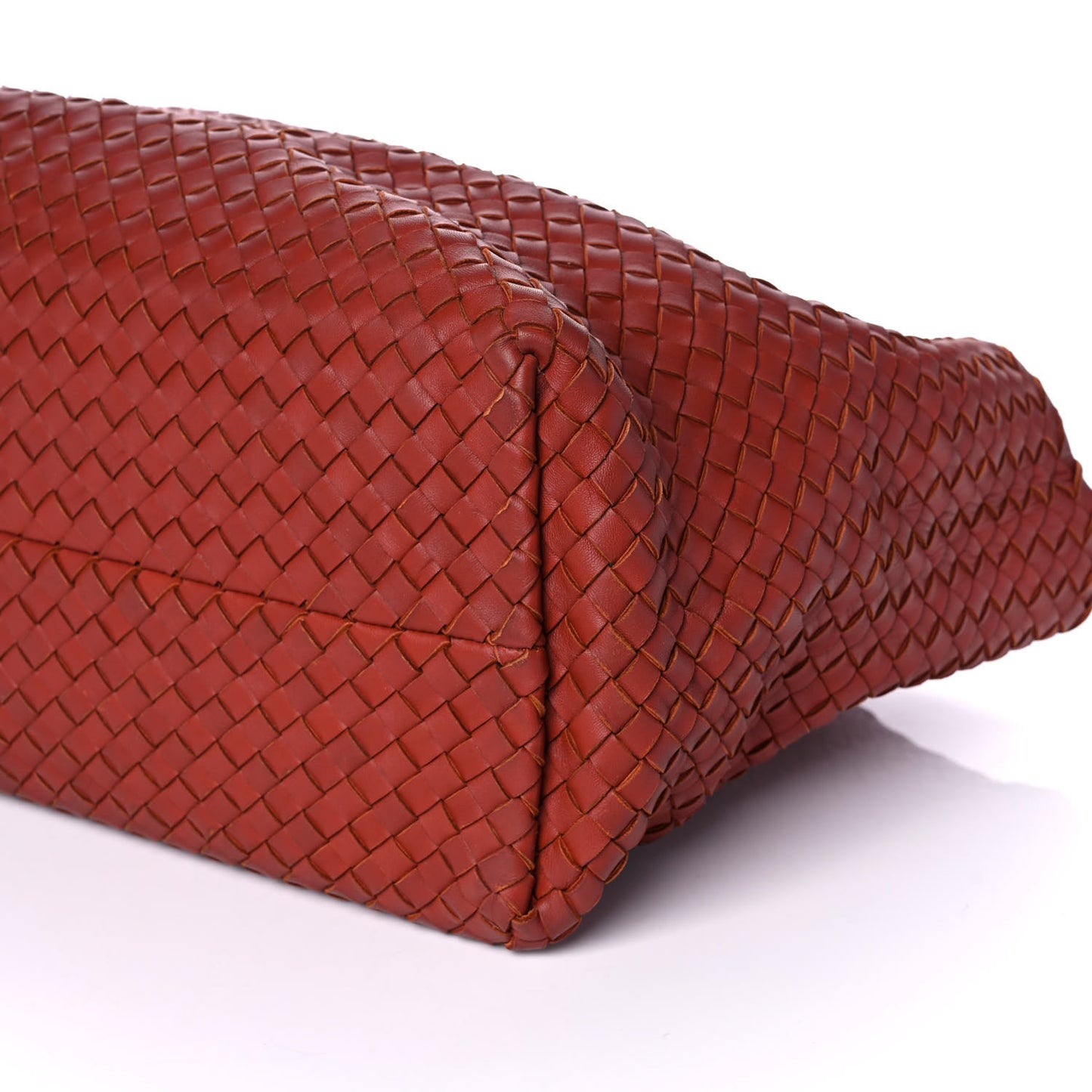 Nappa Intrecciato Medium Cabat Rust