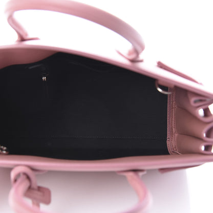 Saint Laurent Grained Calfskin Baby Sac De Jour Dark Rose 5 of 20