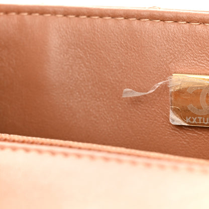 Chanel Lambskin Quilted Mini Rectangular Flap Brown 7 of 11