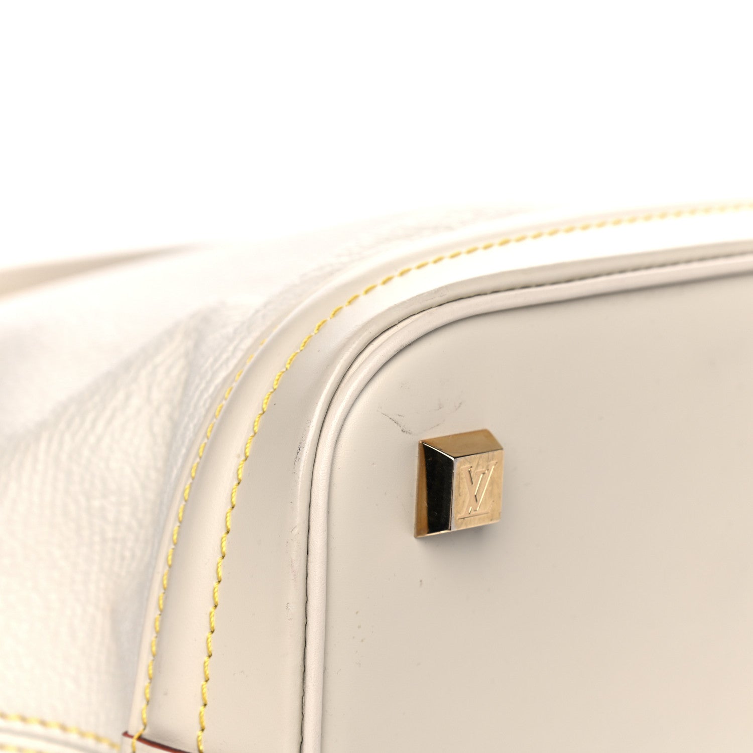 Louis Vuitton Suhali Lockit MM White 10 of 25