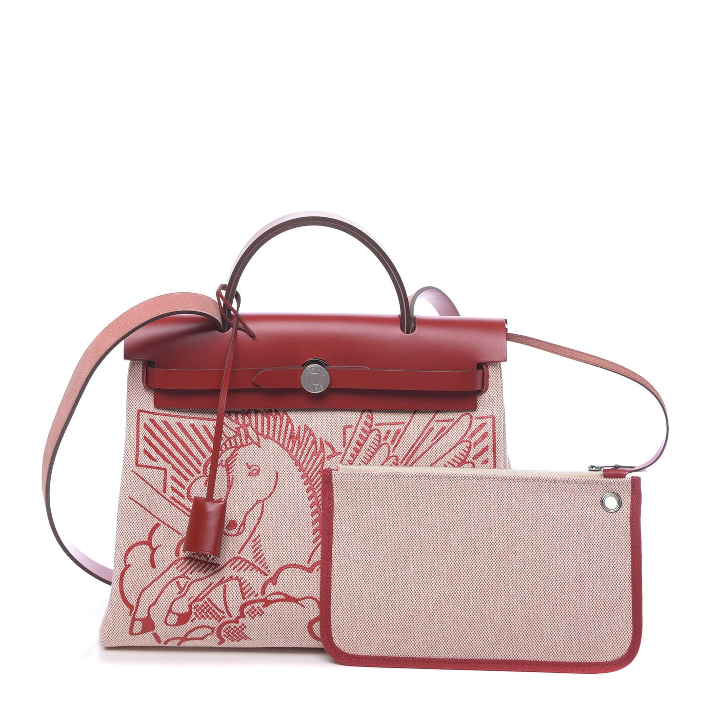 Vache Hunter Toile Pegase Pop Herbag Zip Retourne 31 PM Rouge Piment
