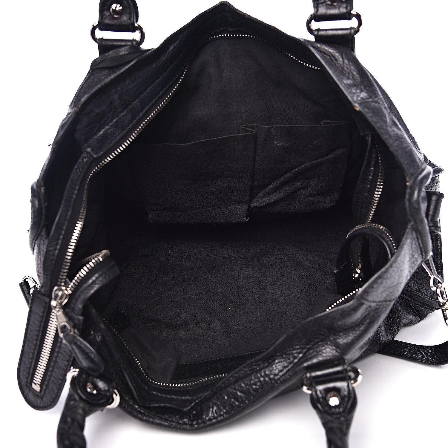 Balenciaga Agneau Giant 12 Silver Hardware City Black 4 of 19