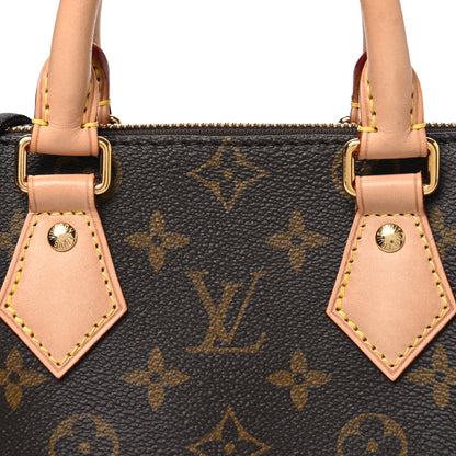 Louis Vuitton Monogram Speedy Bandouliere 20 Black 7 of 11