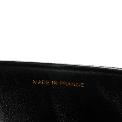 Chanel Denim Quilted Small Double Flap Black 7 of 9