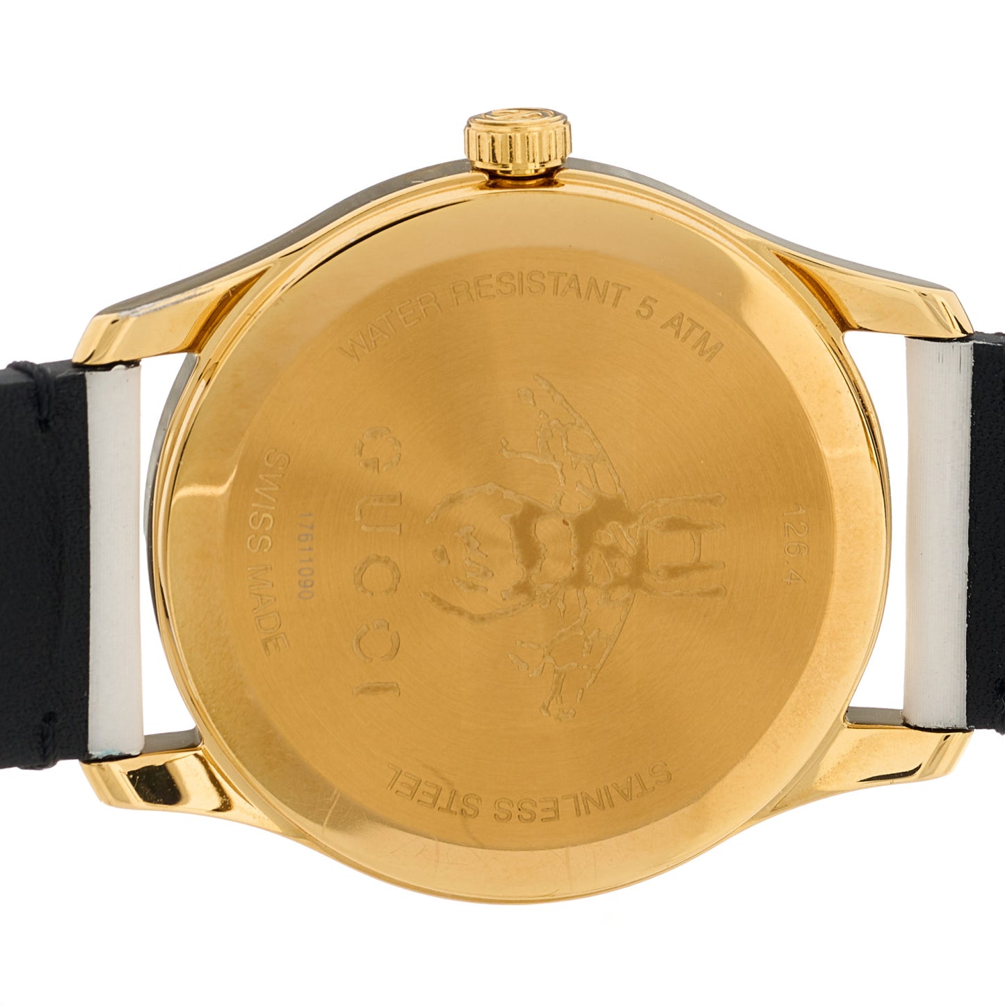 Stainless Steel Calfskin 38mm G-Timeless Bee Butterfly Hologram Quartz Watch
