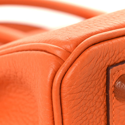 Hermes Togo Birkin 25 Orange 10 of 12
