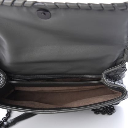 Bottega Veneta Nappa Intrecciato Medium Olimpia Bag Light Grey 7 of 13
