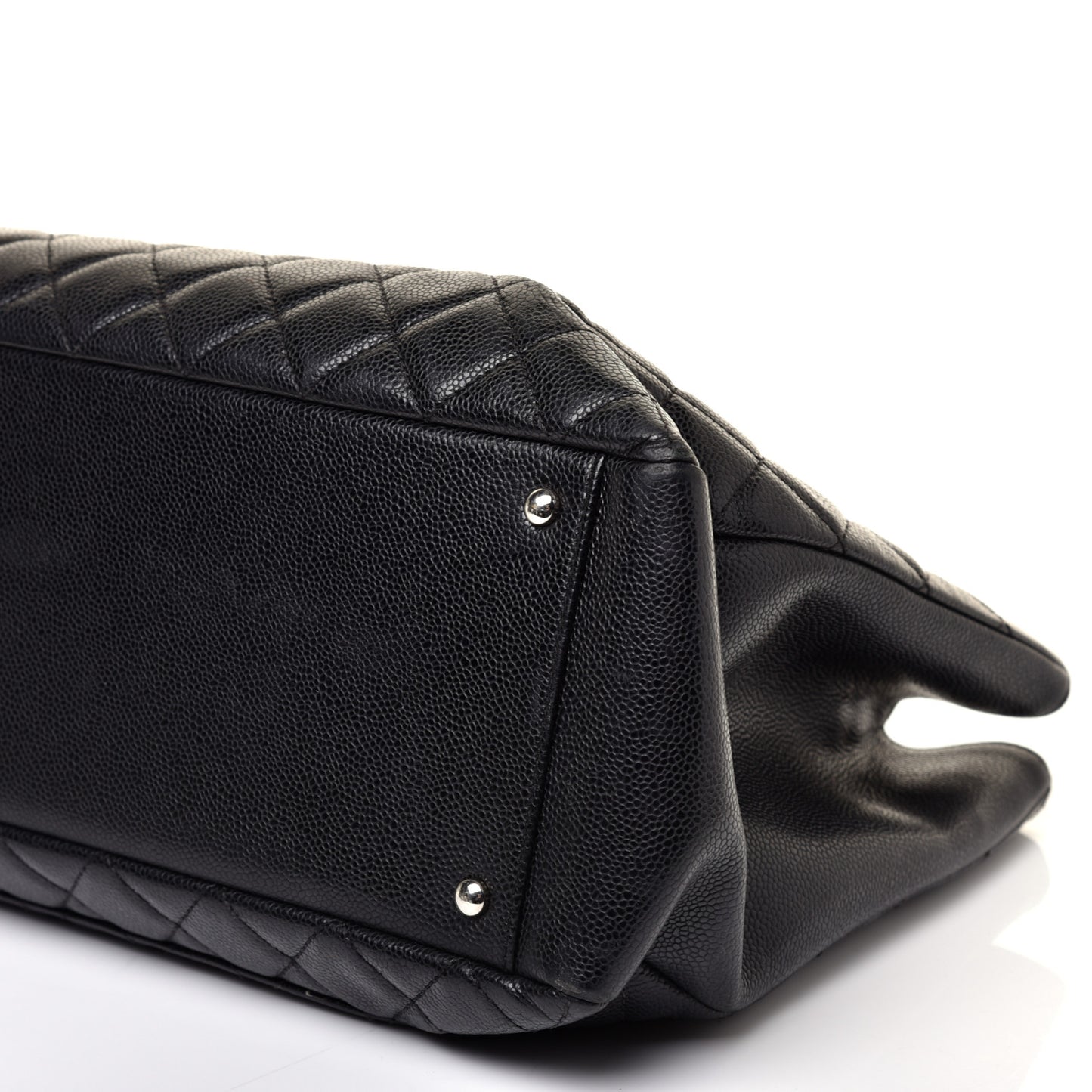 Caviar Quilted XL Grand Shopping Tote GST Black