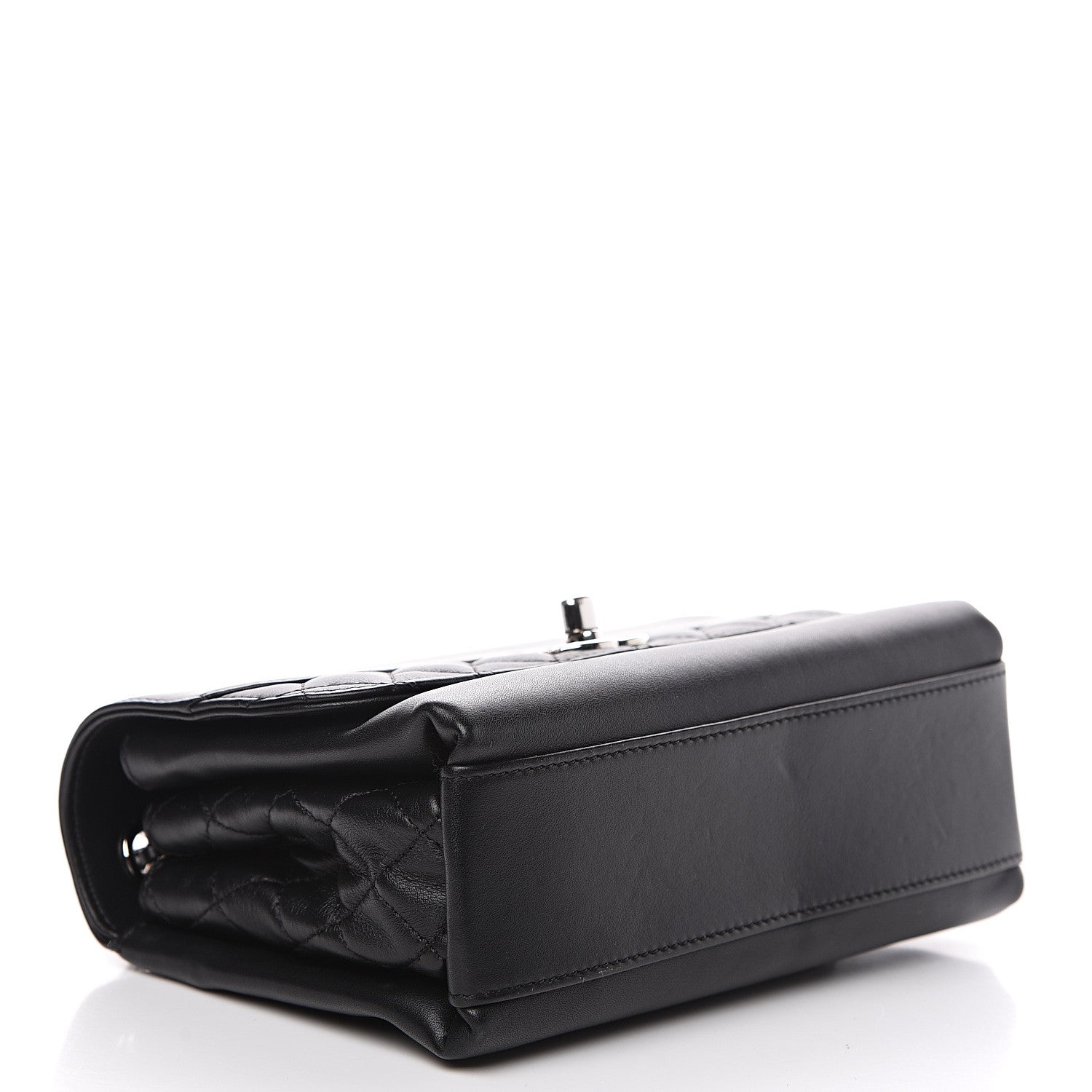 Chanel Calfskin Mini Tramezzo Flap Black 3 of 10