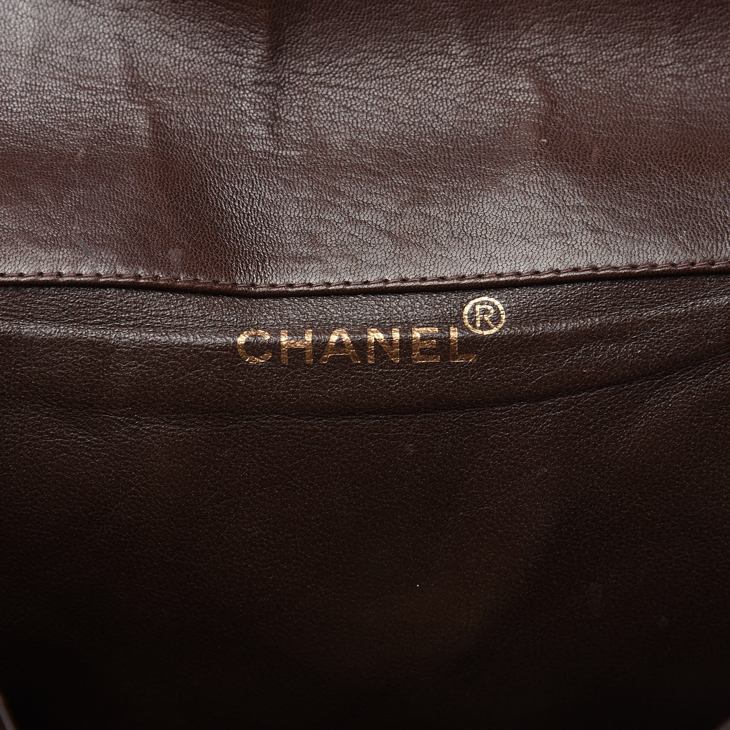 Chanel Lambskin Quilted Backpack Brown 5 of 16