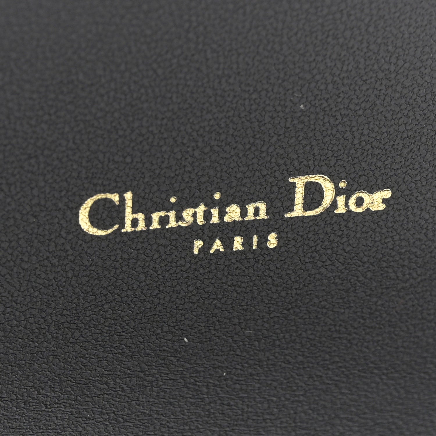 Christian Dior Supple Calfskin Cannage Caro Belt Pouch with Chain Black 6 of 12