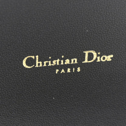 Christian Dior Supple Calfskin Cannage Caro Belt Pouch with Chain Black 6 of 12