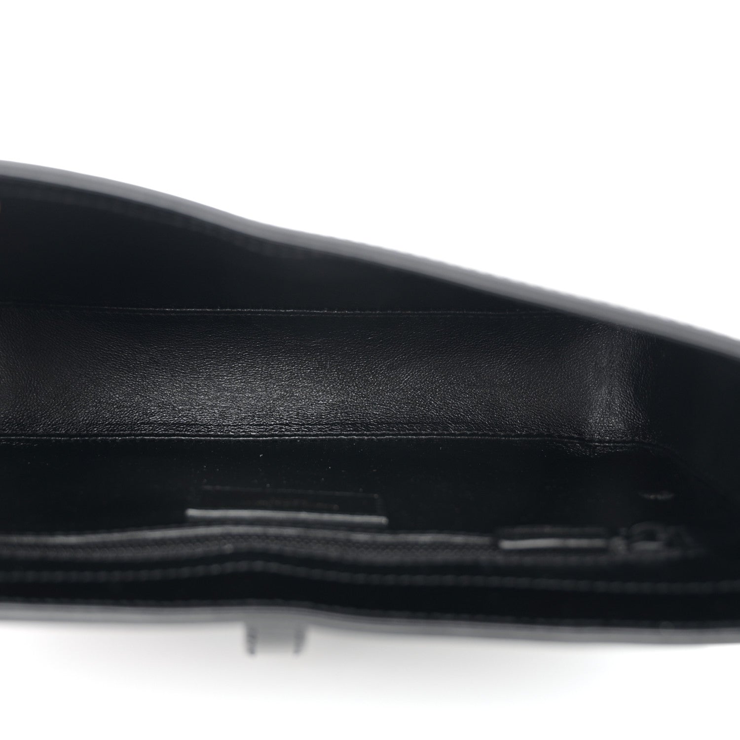 Saint Laurent Patent Le 5 A 7 Monochrome Hobo Black 5 of 11