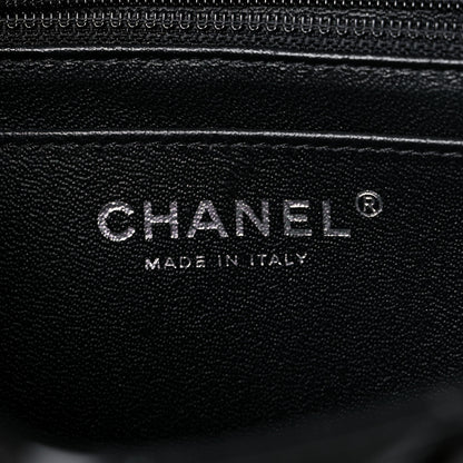 Chanel Patent Calfskin Quilted Bi-Color Mini Rectangular Flap Red Black 5 of 9