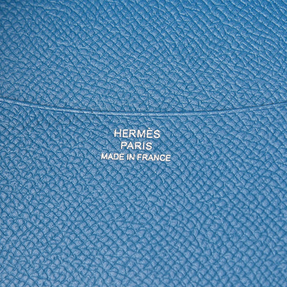 Hermes Epsom Globe Trotter Agenda Cover PM Bleu Izmir 6 of 7
