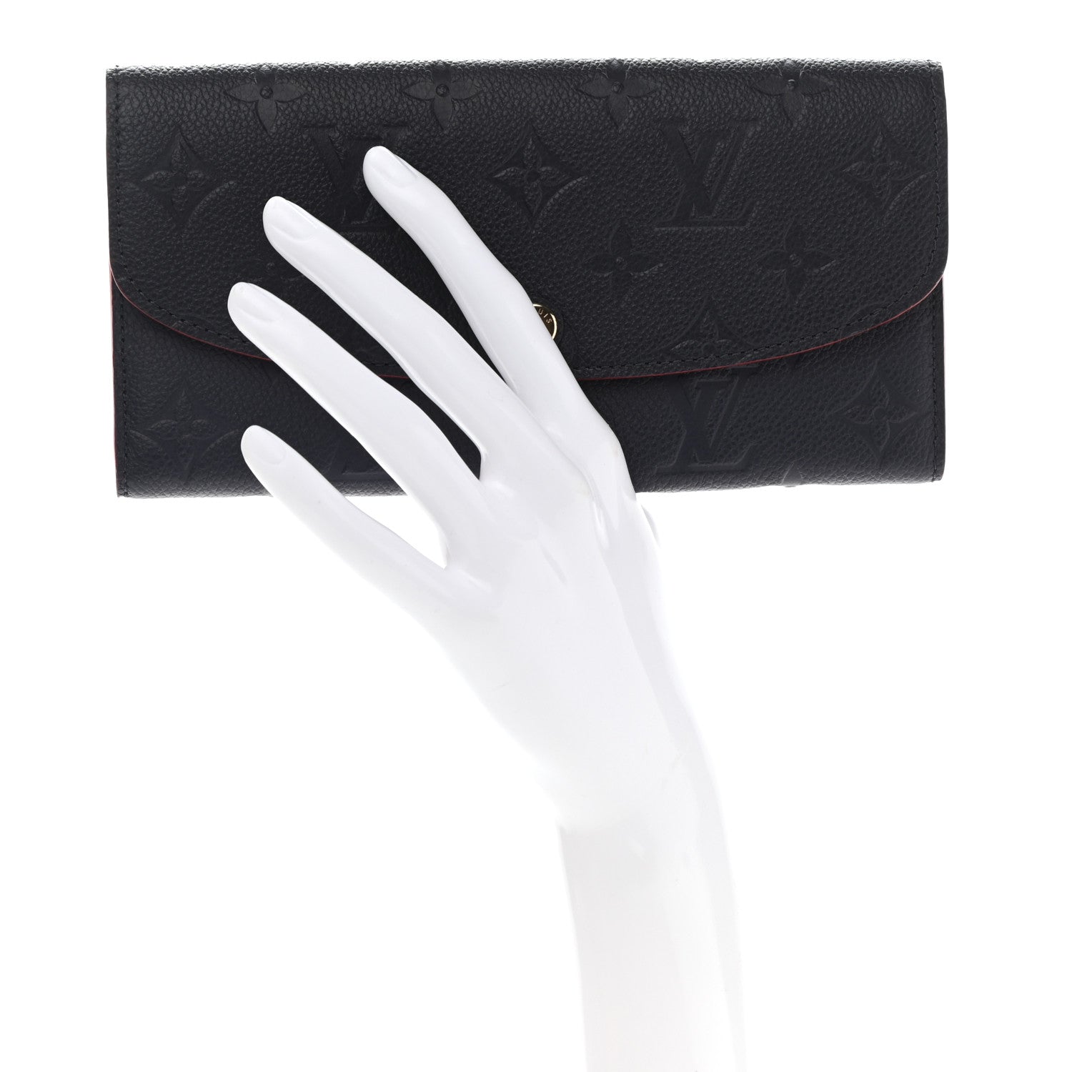 Louis Vuitton Empreinte Emilie Wallet Marine Rouge 2 of 7