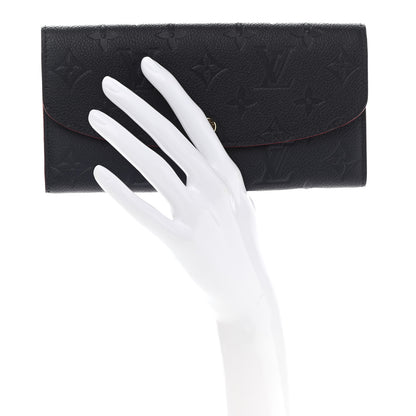 Louis Vuitton Empreinte Emilie Wallet Marine Rouge 2 of 7