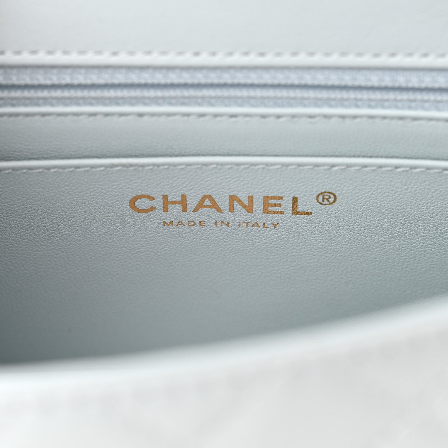 Chanel Aged Calfskin Quilted 2.55 Reissue Mini Flap Light Blue 6 of 11