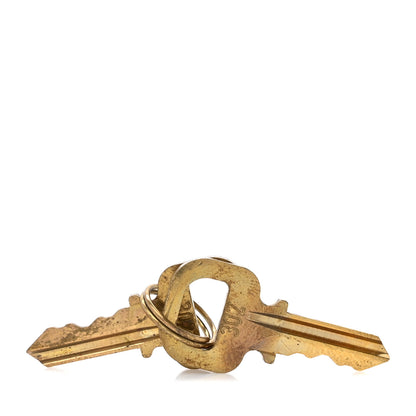 Louis Vuitton Brass Lock and Key Set 302 4 of 4