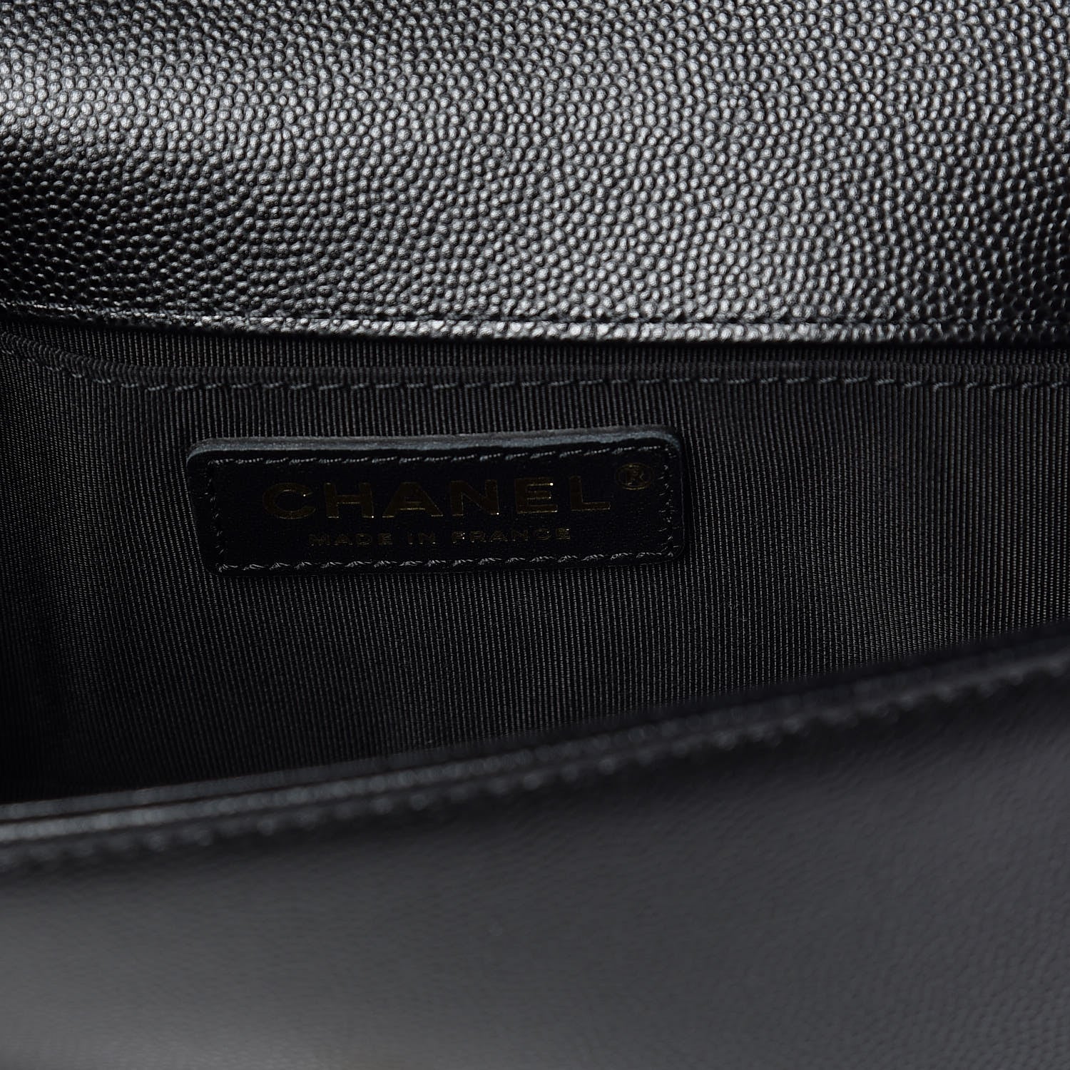 Chanel Caviar Quilted Small Boy Flap Black 8 of 11