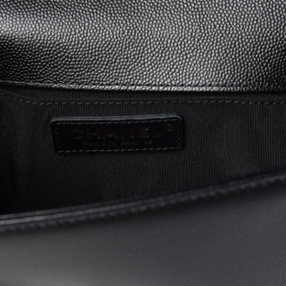 Chanel Caviar Quilted Small Boy Flap Black 8 of 11