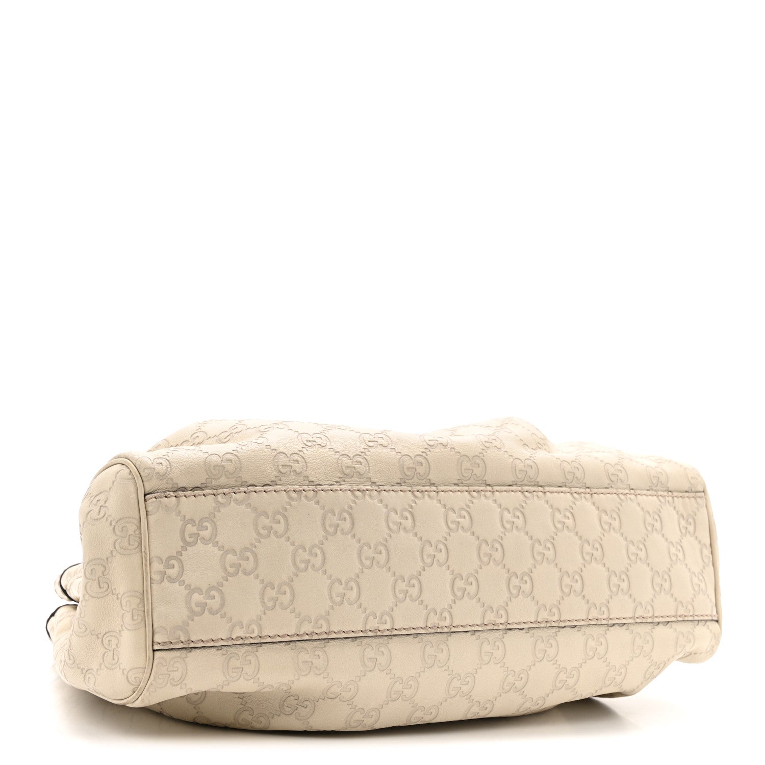 Gucci Guccissima Medium Sukey Tote Mystic White 4 of 15