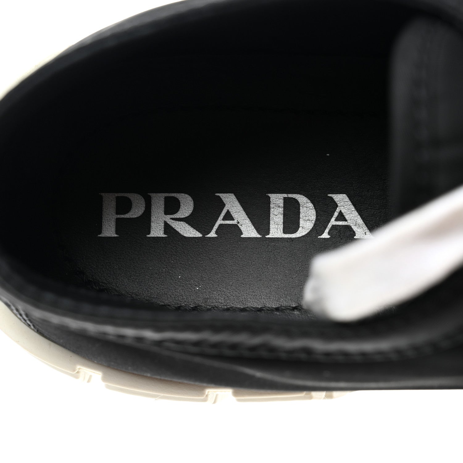 Prada Re-Nylon Gabardine Triangle Logo Double Wheel 50mm Sneakers 41 Black 6 of 8