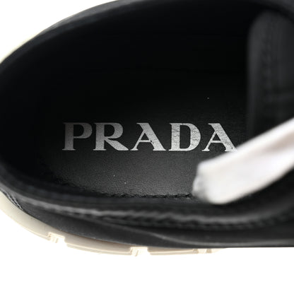 Prada Re-Nylon Gabardine Triangle Logo Double Wheel 50mm Sneakers 41 Black 6 of 8