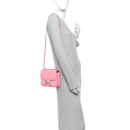 Hermes Epsom Constance 18 Rose Confetti 2 of 11