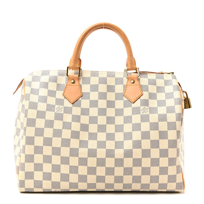 Louis Vuitton Damier Azur Speedy 30 2 of 19