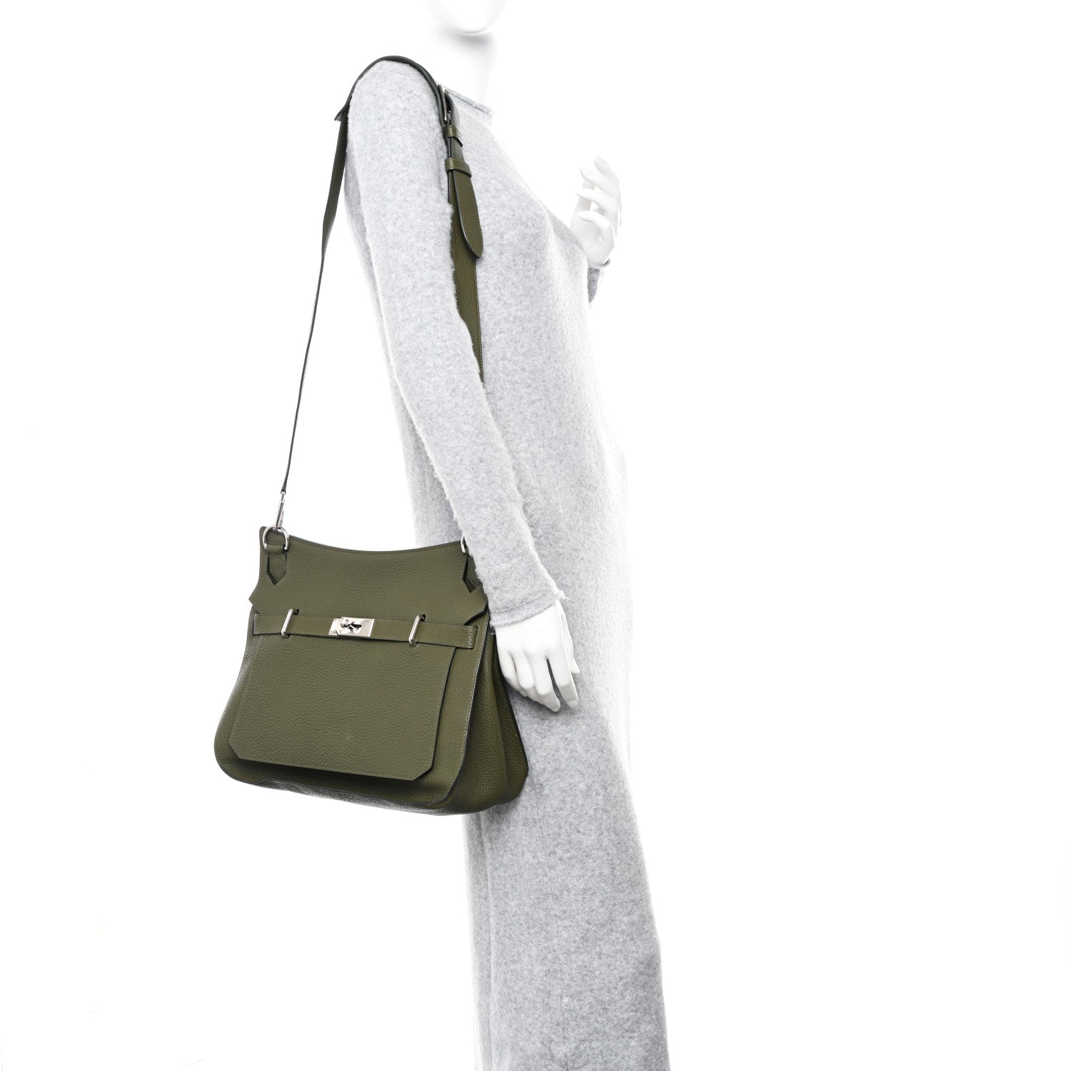 Hermes Taurillon Clemence Jypsiere 31 Vert Veronese 2 of 15