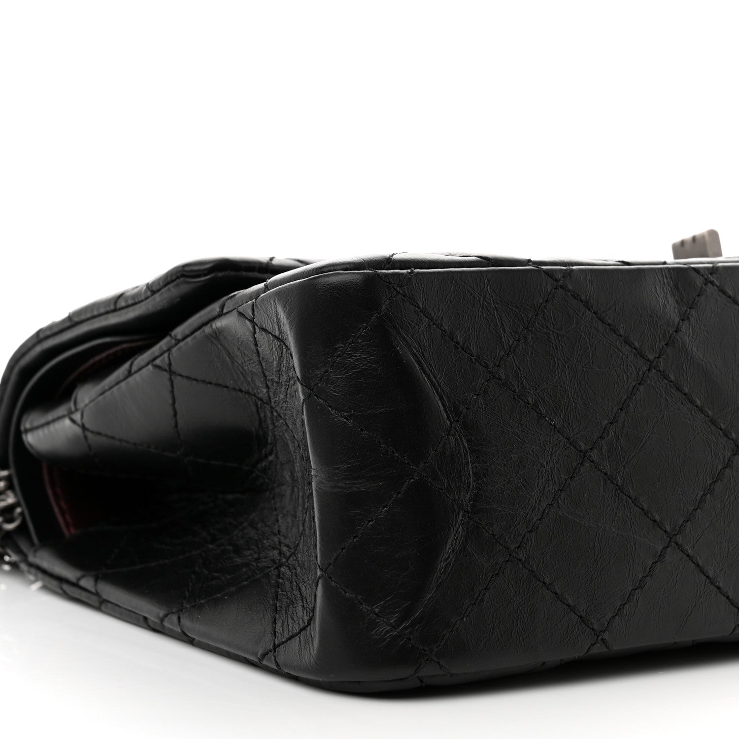 Chanel Aged Calfskin Quilted 2.55 Reissue 226 Flap Black 9 of 11