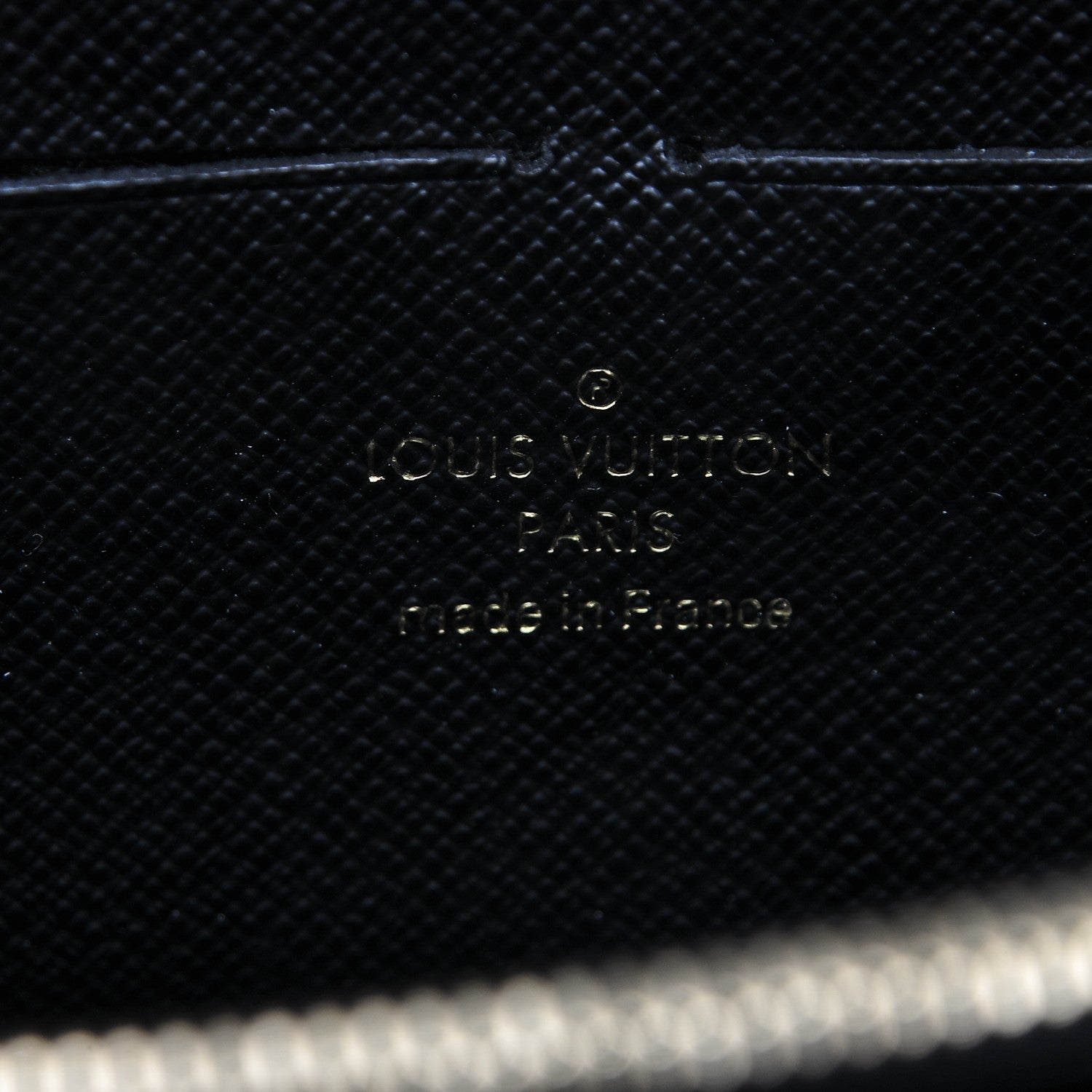 Louis Vuitton Calfskin Colored Monogram Zippy Wallet Blue Black 6 of 6