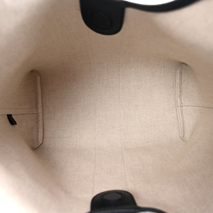 Gucci GG Monogram Denim Small Giglio Tote Blue White 6 of 10