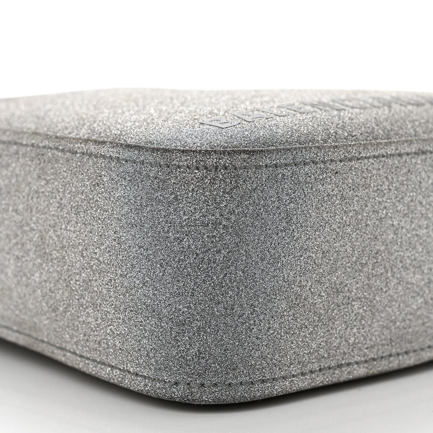 Glitter XS Triangle Duffle Argent Black